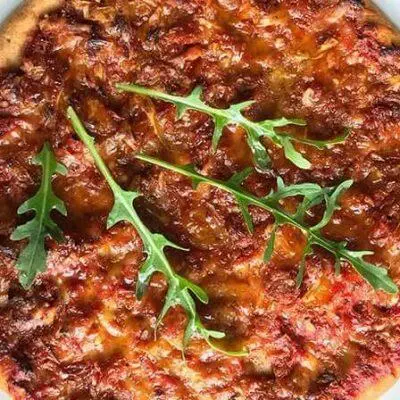 Atelier Smaku - vegan i gluten free sklep online poleca: Bezglutenowa i wegańska pizza z suszonymi pomidorami, kategoria: Wszystko